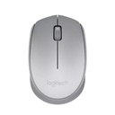 Mouse Inalámbrico Logitech M170- Color Plateado