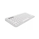 Teclado LOGITECH K380 Pebble Keys Blanco