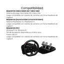 Volante y Pedales de Carreras LOGITECH G923 Para PS4