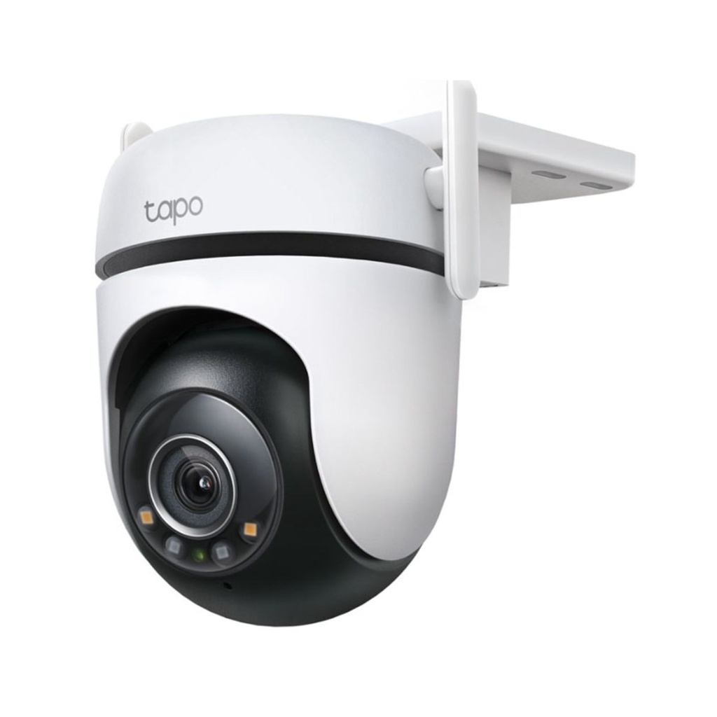 Cámara TAPO TPLINK de Vigilancia Wi-Fi para Exteriores con Visión Nocturna a Color y Detección IA Avanzada