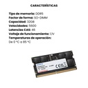 Memoria RAM Adata SODIMM 32GB DDR5 5600MHz
