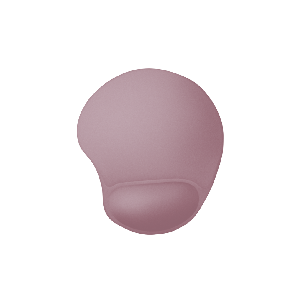 Pad Mouse Trust Gel Bigfoot Rosa con Soporte para Muñeca