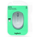 Mouse Inalámbrico Logitech M170- - Plateado
