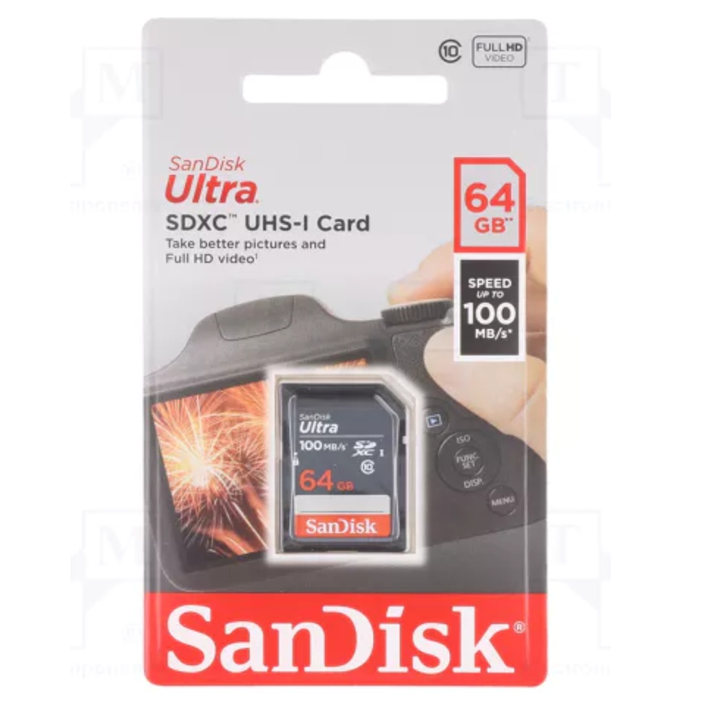 Memoria Micro SD Sandisk Ultra Class10-64Gb