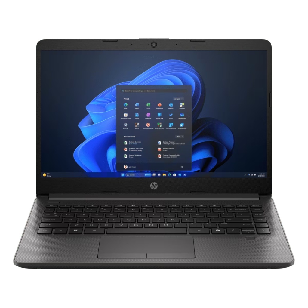 Portátil HP 240R G9 Negro, Pantalla 14", 8GB RAM y 512GB SSD 