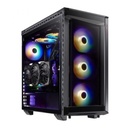 Chasis Gamer XPG ADATA Con Vidrio Templado Negra