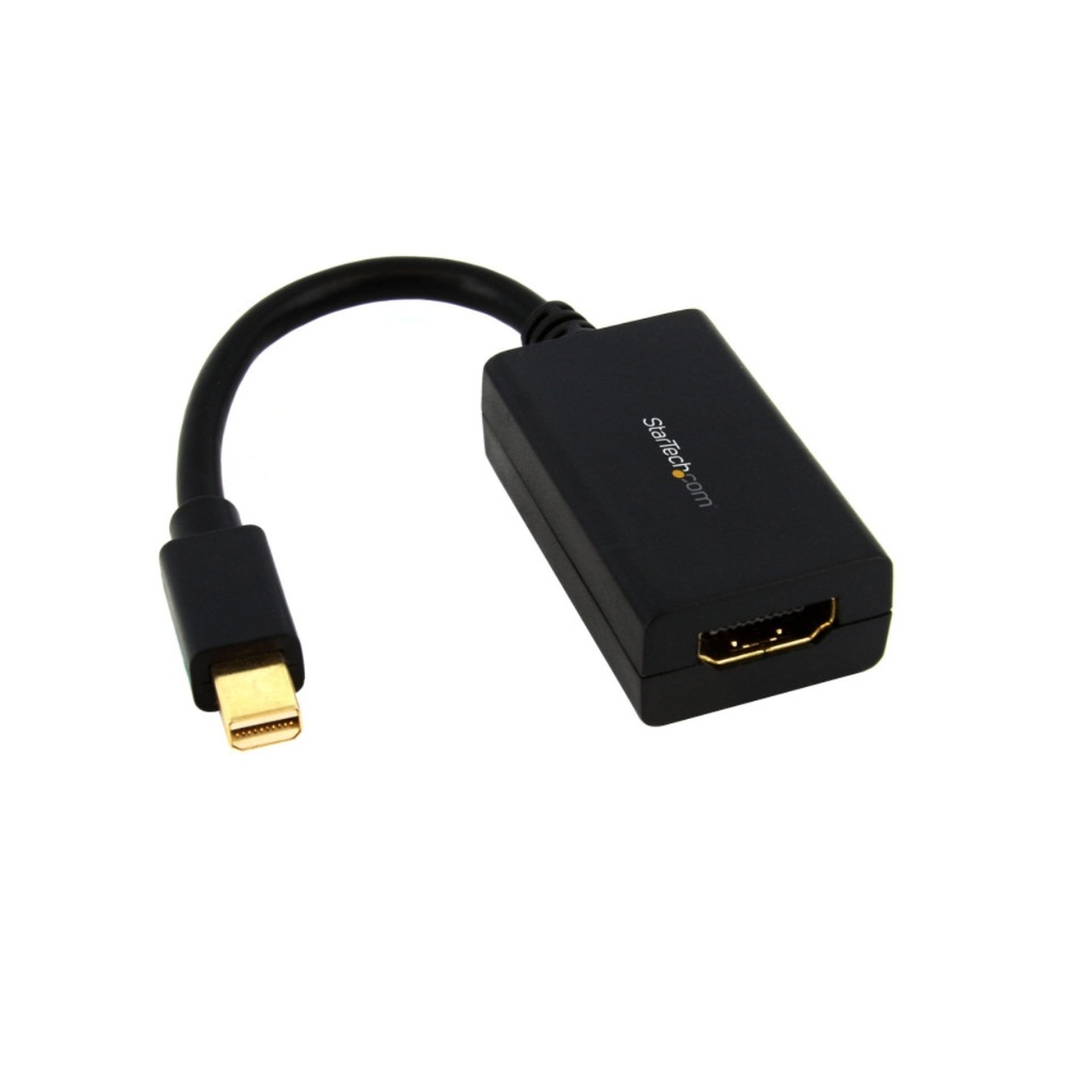 Adaptador StarTech Mini DP a HDMI Compatible Thunderbolt Garantía 3 Años