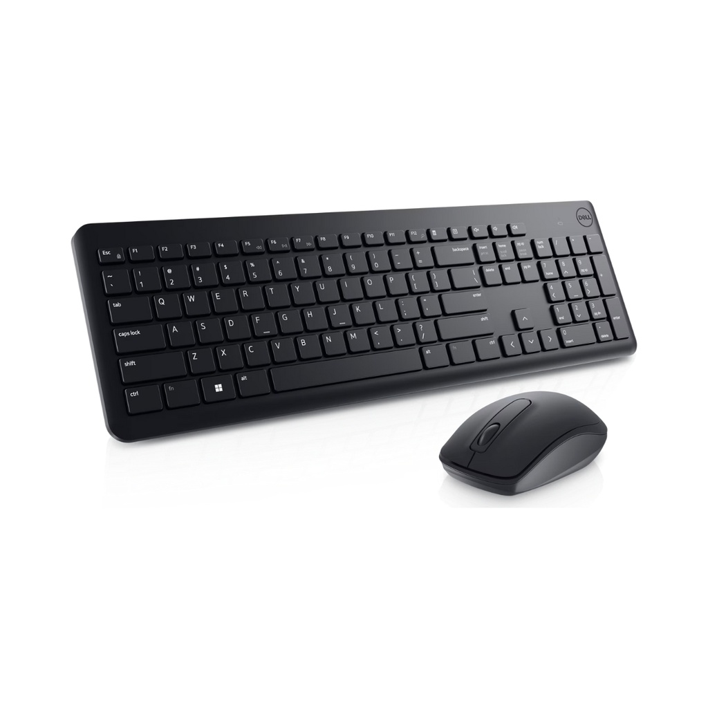 Combo Dell Teclado Y Mouse Inalámbrico KM3322W Color Negro 