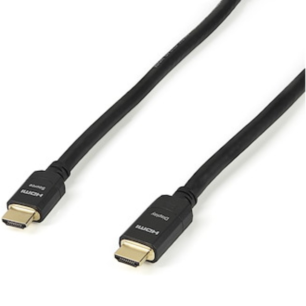 Cable StarTech HDMI Activo 4K CL2 Oro Macho a Macho 20 m