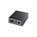 Convertidor De Fibra Bidireccional TP-LINK SC WDM De 10/100/1000 Mbps A 1000 Mbps Negro