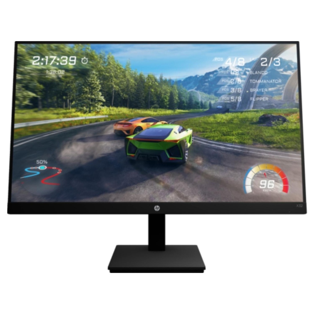 Monitor HP Gamer X32 QHD 31.5" Pantalla Ajustable Negro