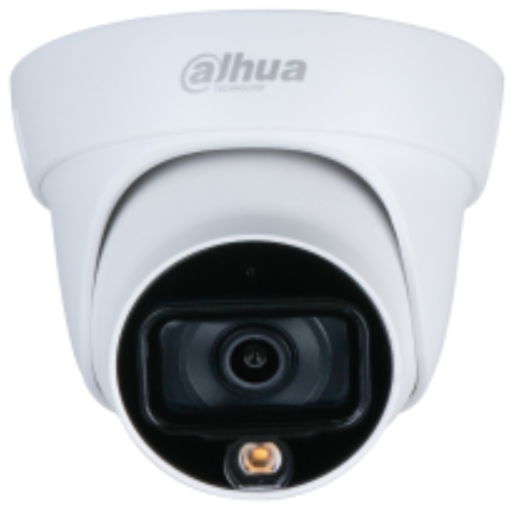 Cámara Dahua De Seguridad Domo, 2MP, Lente Fijo 2,8mm, IR20M, Audio, 4 En 1 (CVI/TVI/AHD/CVBS)