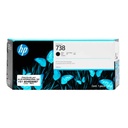 Cartucho Original De Tinta HP 738 Negro 300 ml  
