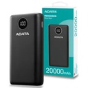 Power Bank Adata 20000mAh, 2 Puertos USB+1 Puerto Tipo C Entrada Y Salida+1 Puerto De Entrada Micro USB Color Negro