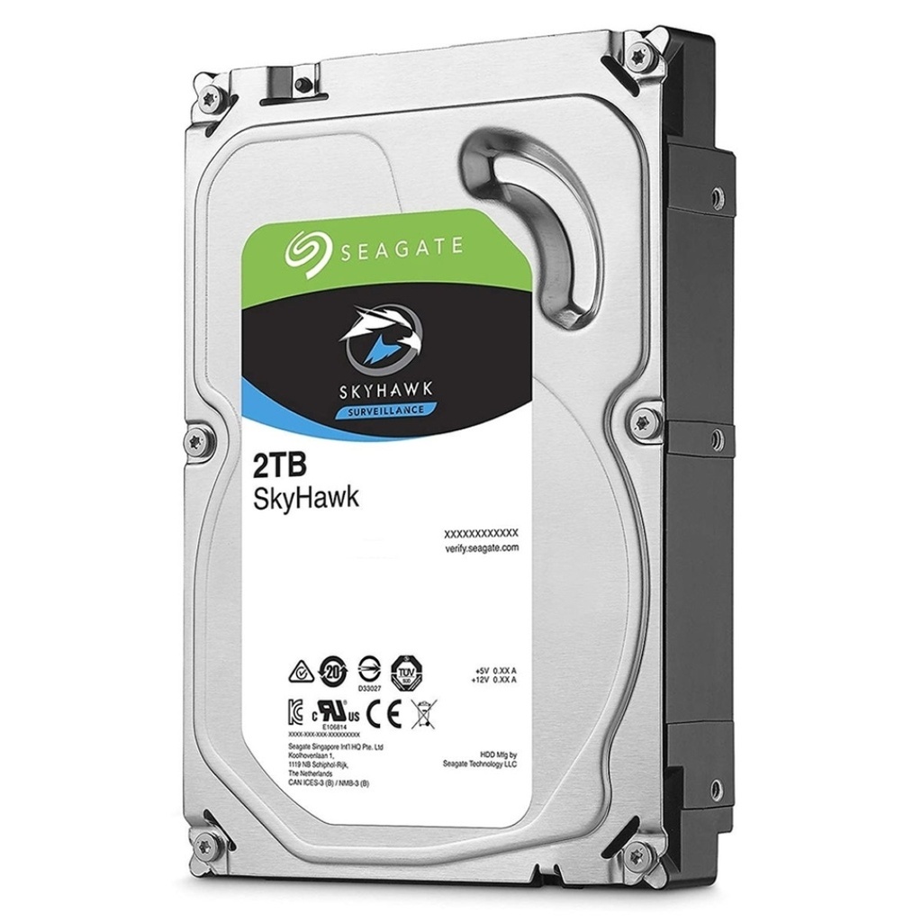 Unidad de Disco Duro HDD 2TB Seagate Skyhawk Surveillance SATA III 3.5