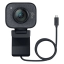Cámara LOGITECH Web Streamcam Pluss Usb-C-  Negro