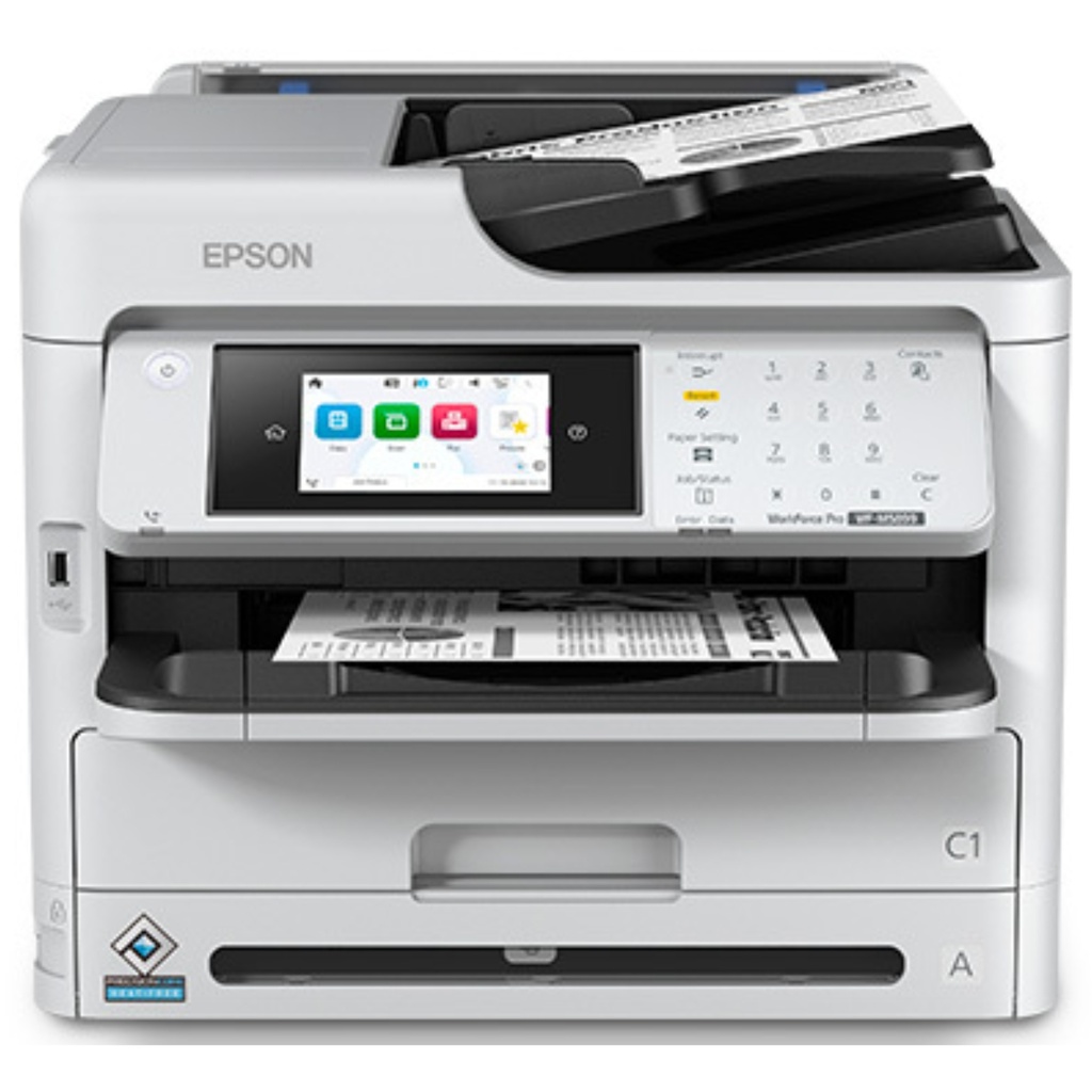 Impresora Epson WorkForce Pro WF-M5899 Multifuncional Monocromática+Bolsa De Tinta Monocromática 25ppm ISO