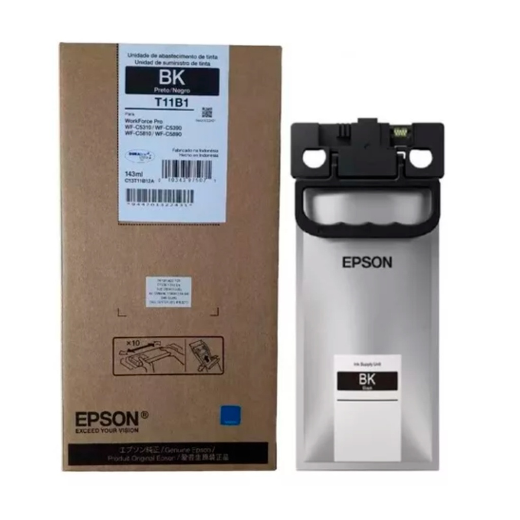 Bolsa de tinta Epson Negro para WF-5890 10.000 pag.