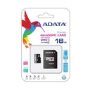Tarjeta De Memoria Adata Premier Con Adaptador SD 16GB