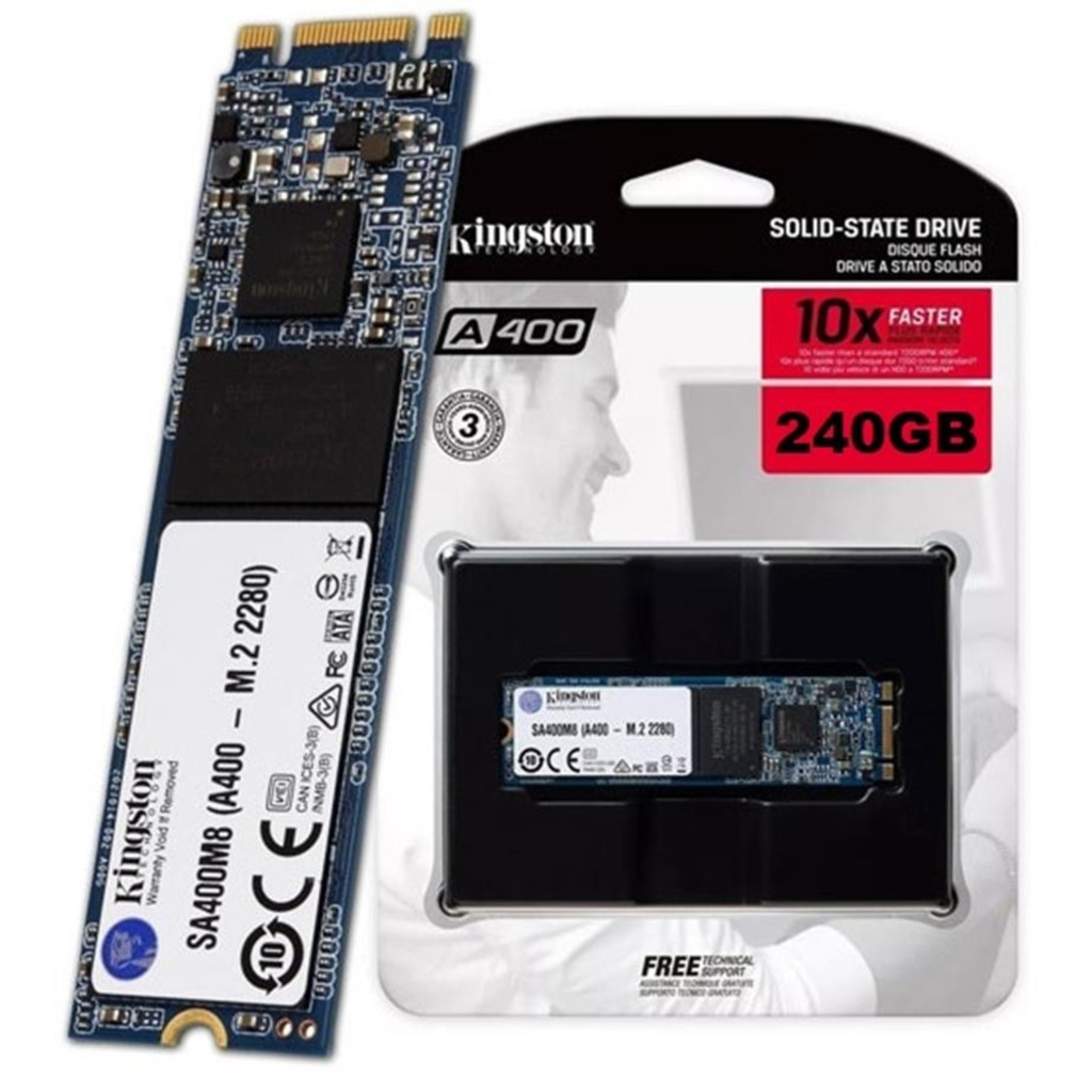 Unidad De Estado Sólido SSD Kingston A400 240GB M.2