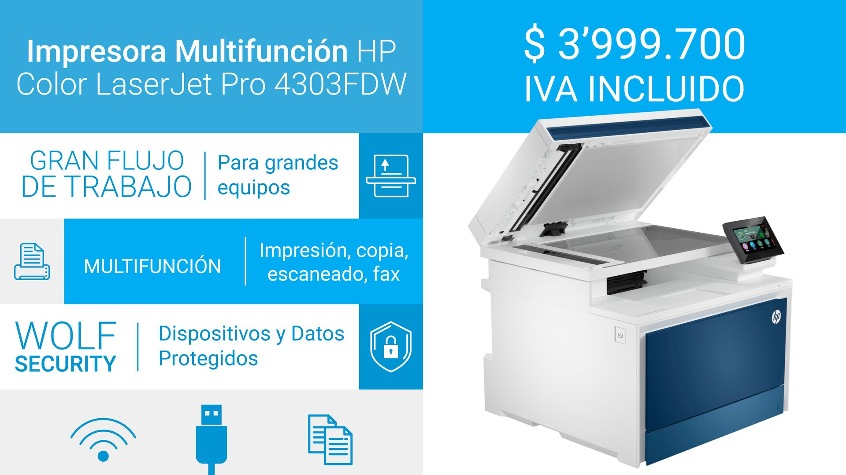 Impresoras HP - Castor Data Bogotá, Colombia