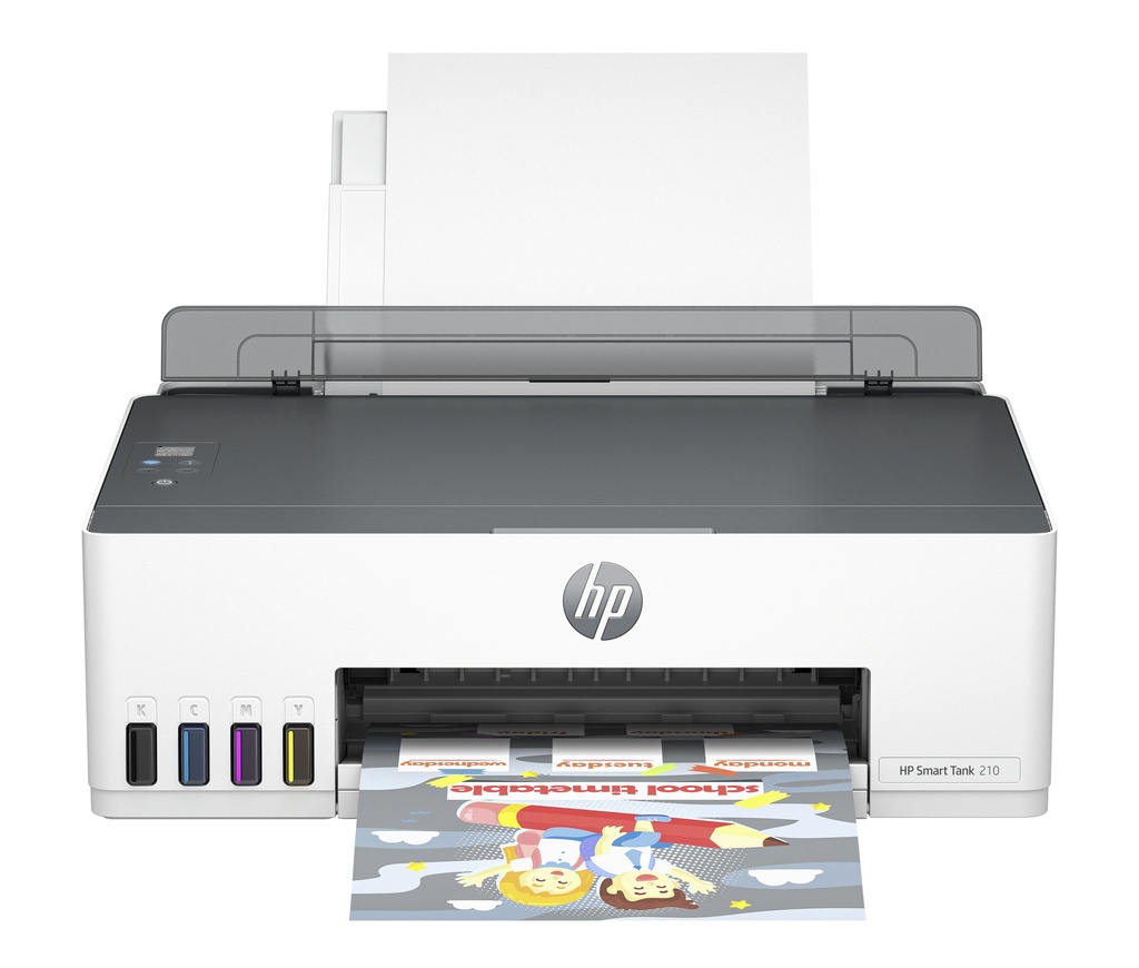 Combo Impresora HP Smart Tank 210 Blanca + Resma