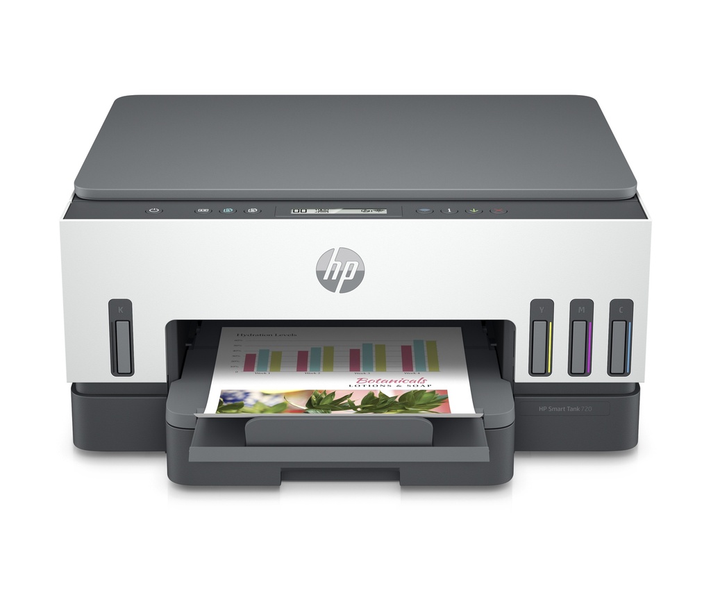 Combo Impresora HP Smart Tank 720 inalámbrica +  Resma