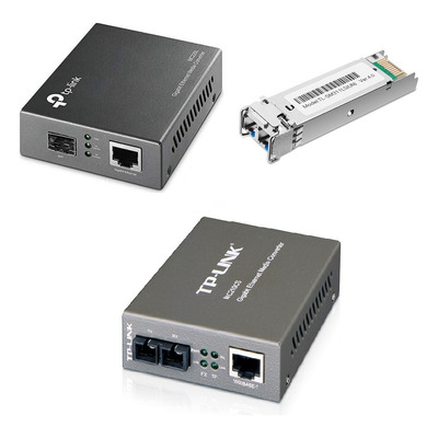 Convertidor TP-LINK Multimedia de Modo Individual de Gigabit