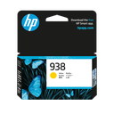 Cartucho Original De Tinta HP 938 Amarilla, 800 Páginas, 10 ml