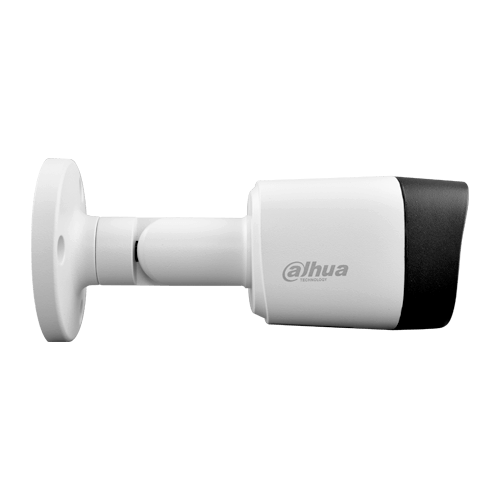Camara Dahua Bullet, 5MP, Lente fijo 2,8mm, 4en1 (CVI/TVI/AHD/CVBS), Metalica, DWDR, Smart IR20m, IP67, 12VDC.