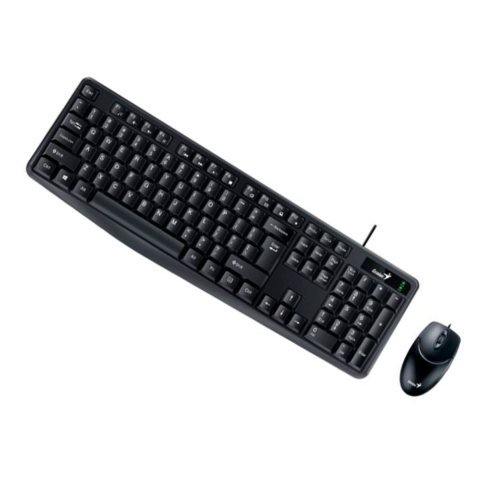 Additional Image for Combo Teclado Mouse GENIUS Alámbrico km 170 USB COLOR Negro