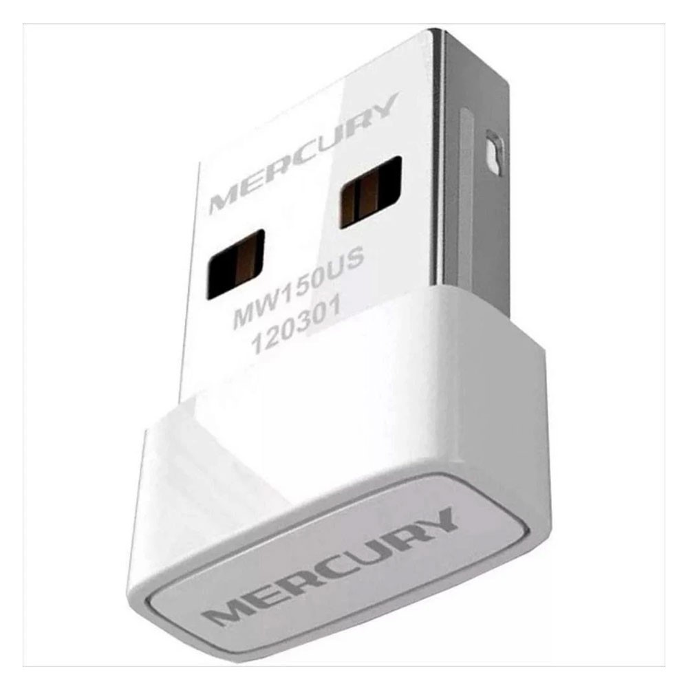 Additional Image for Adaptador Nano MERCUSYS USB 2.0 Inalámbrico de 150Mbps COLOR Blanco