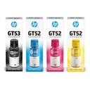Kit tintas GT52 Yellow, Cyan, Magenta + GT53 Negra