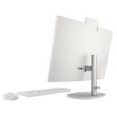 Computador Todo En Uno HP 24-cr0019la Ryzen 3 7320U RAM 8GB SSD 512GB W11 Home Blanco