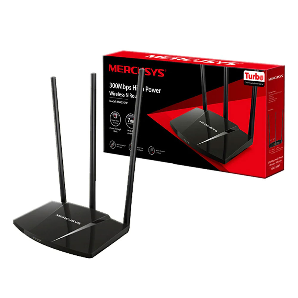 Additional Image for Router Mercusys TPLINK 300mbps COLOR Negro