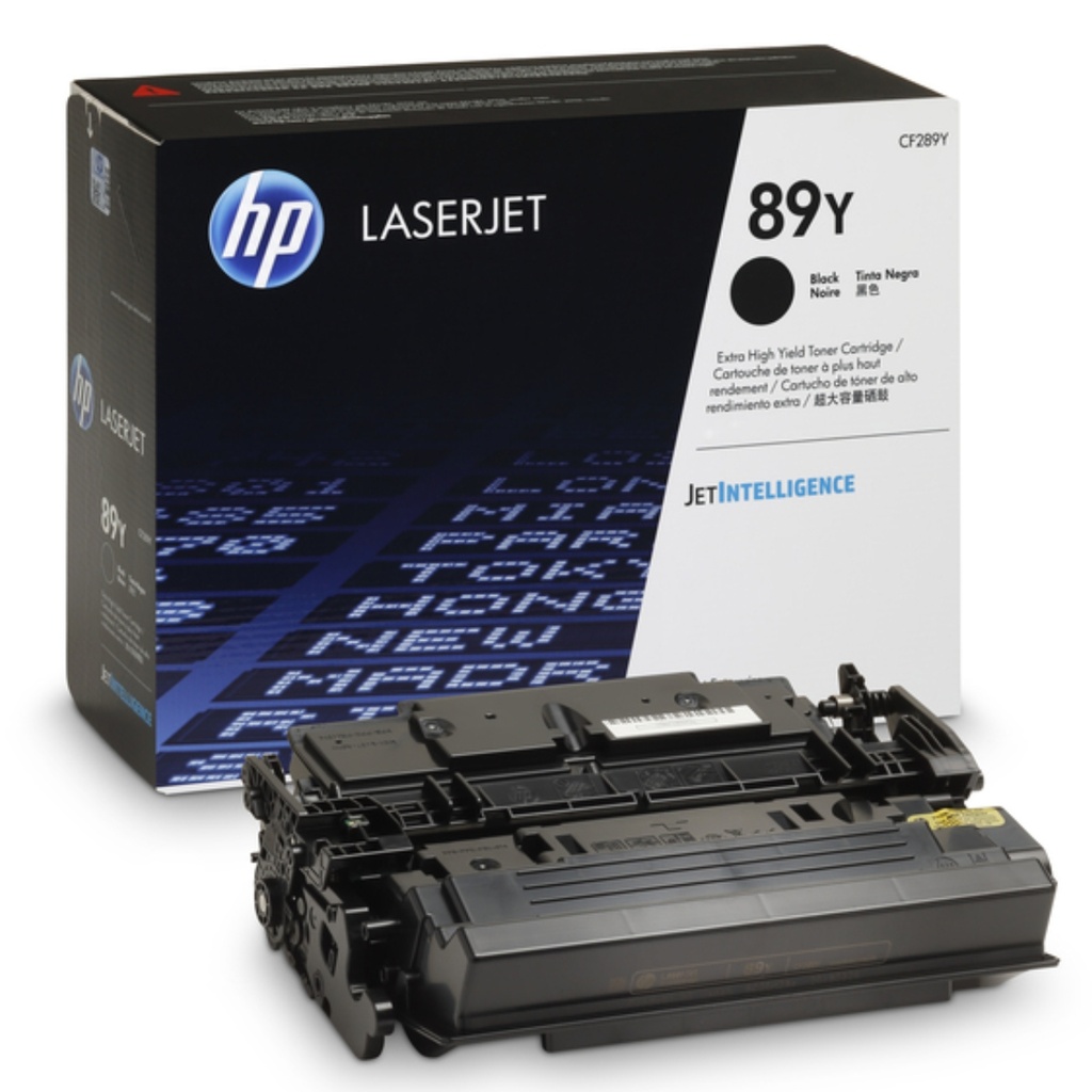 Cartucho Original de Tóner HP 89Y Negro, 20.000 Páginas