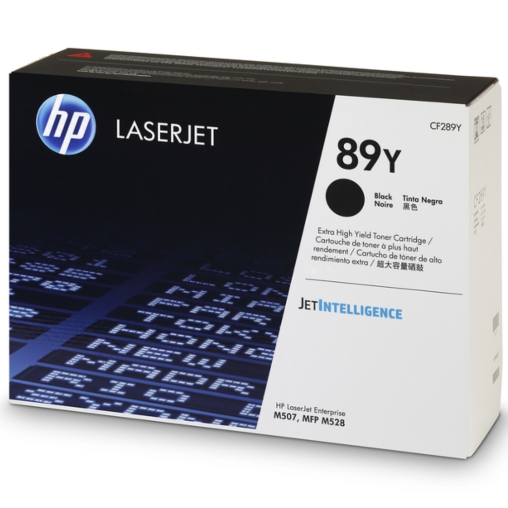 Cartucho Original de Tóner HP 89Y Negro, 20.000 Páginas