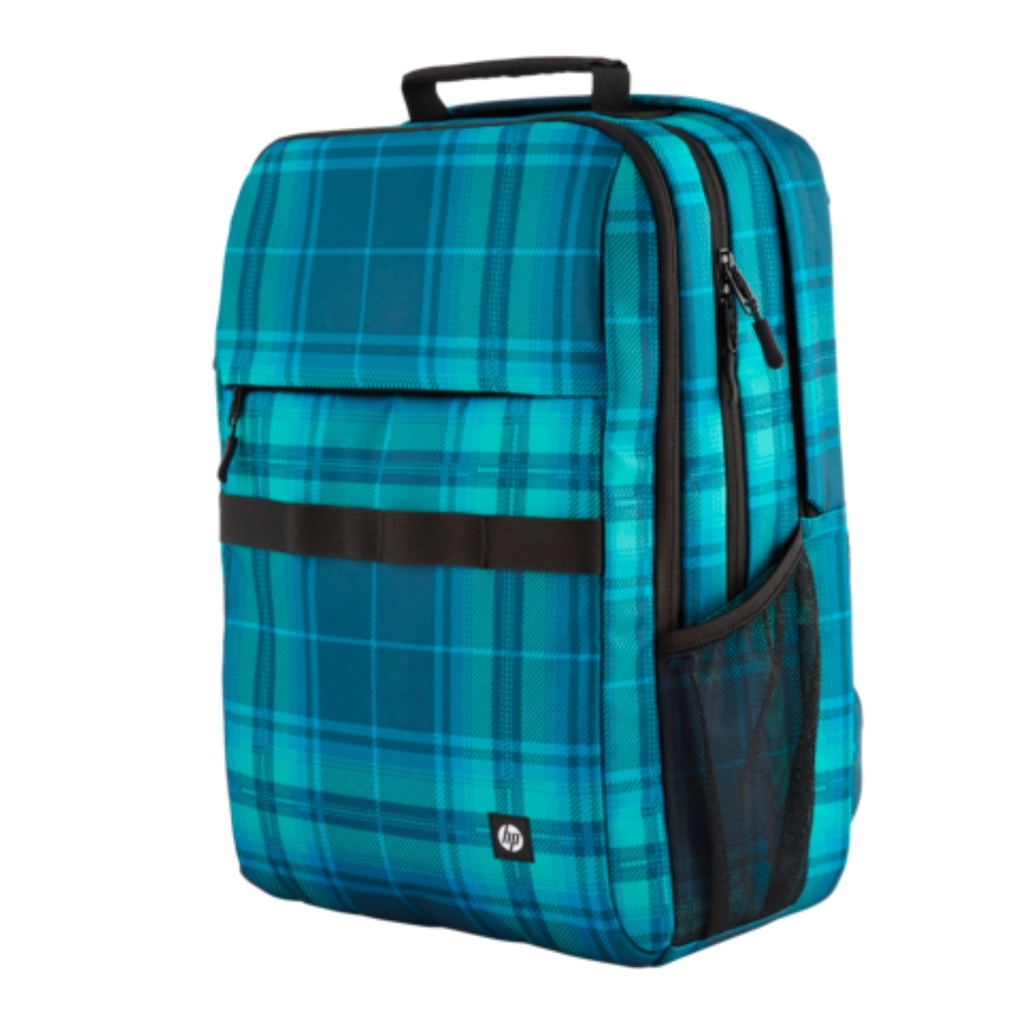 Mochila HP Campus XL Tartan a cuadros Azul 
