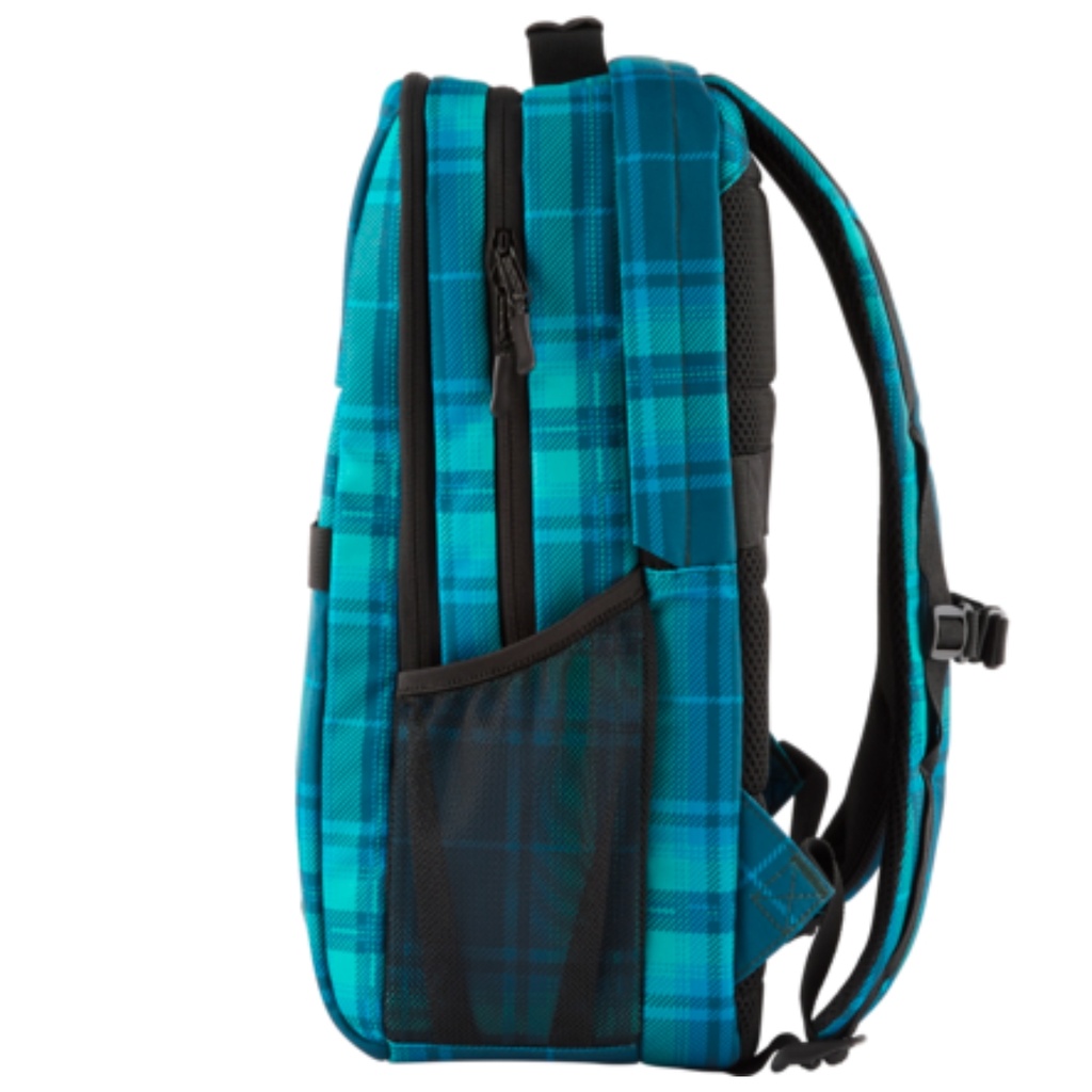 Mochila HP Campus XL Tartan a cuadros Azul 