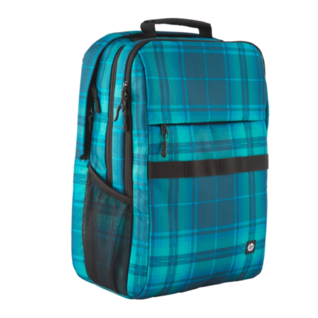 Mochila HP Campus XL Tartan a cuadros Azul 