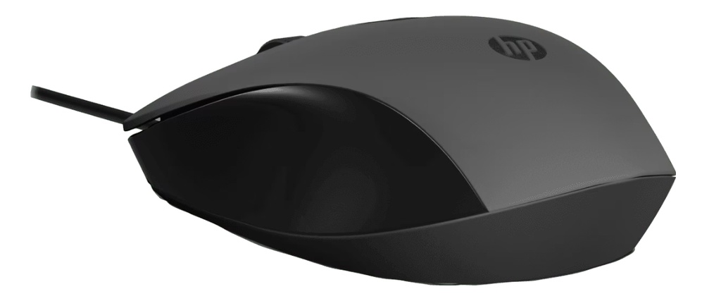Mouse HP 150 Alámbrico Wired Negro