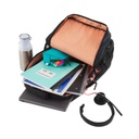 Mochila HP Campus XL con teñido anudado Negro; Naranja