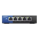 LGS105 Switch Red Empresarial De Linksys Lgs105 5 Puertos