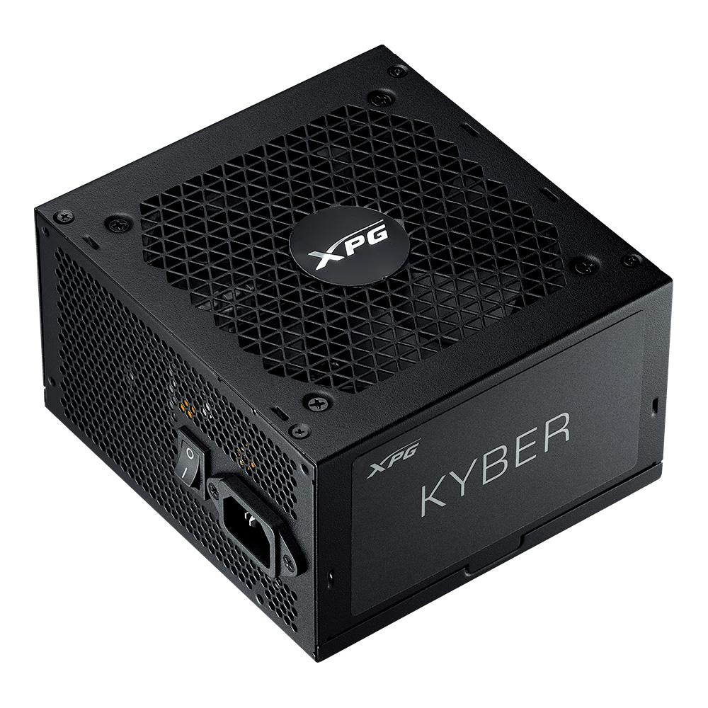 Additional Image for XPG KYBER, Black, 80+, Gold, Non-Modular, 750W, ATX24x1, EPS 8x2, PCIE 6+2x6, MOLEXx2, Premium Capacitor,