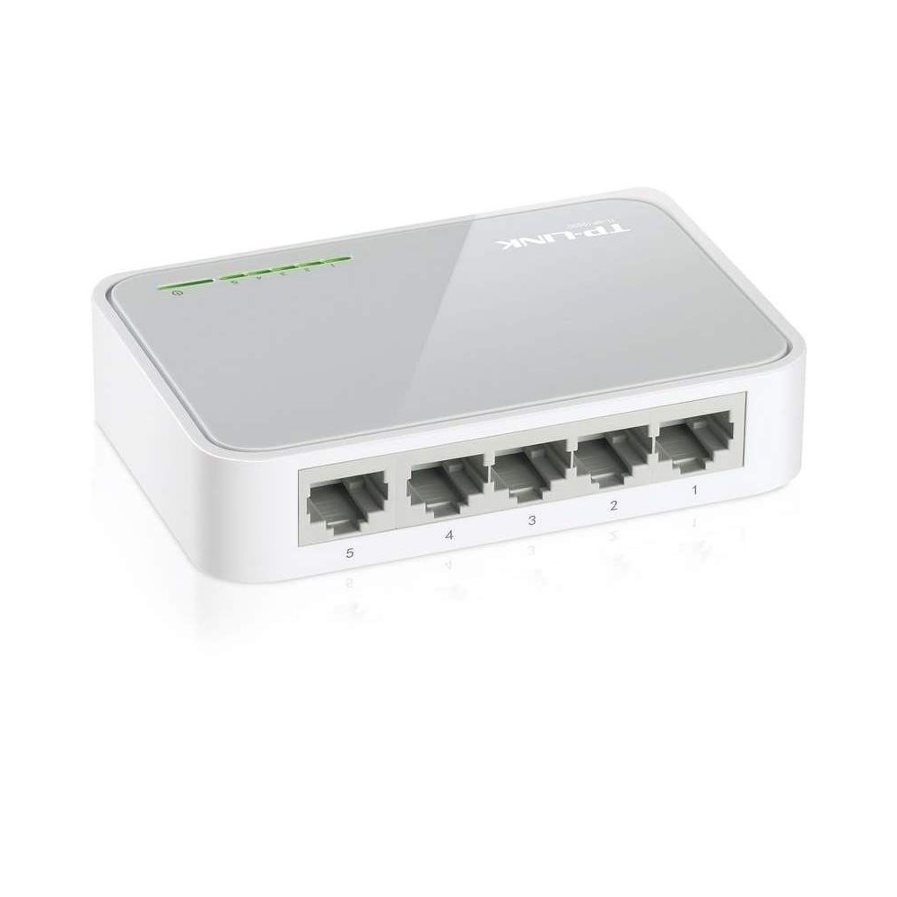 Additional Image for Switch de Sobremesa TPLINK con 5 Puertos a 10/100 Mbps COLOR Blanco