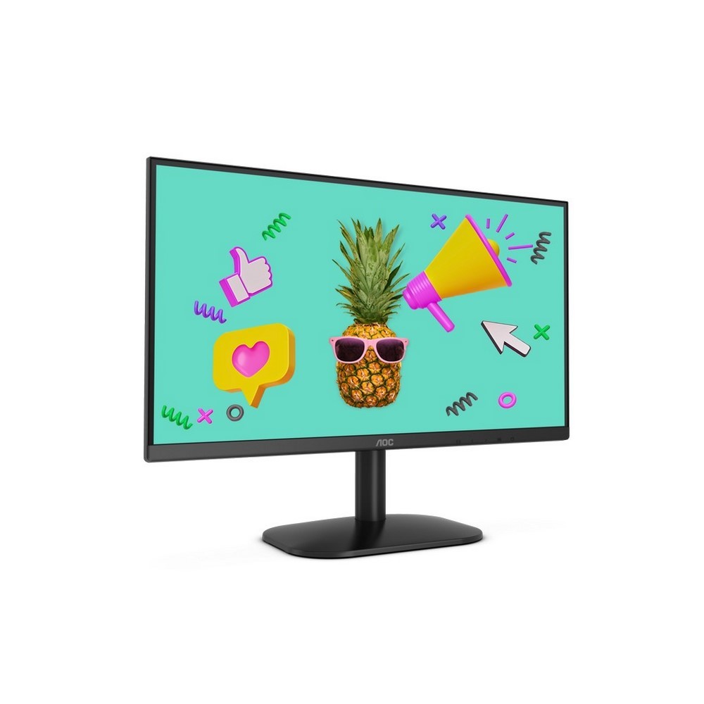 Additional Image for Monitor AOC LED Profesional plano 21.5 VA Full HD (1920 X 1080) / 100Hz / 4 ms / VGA / HDMI /Base Fija / Kensington Lock / Adaptive Sync.