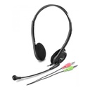Audífono diadema GENIUS HS-200C 2 Plug 3.5mm Negro con Micrófono