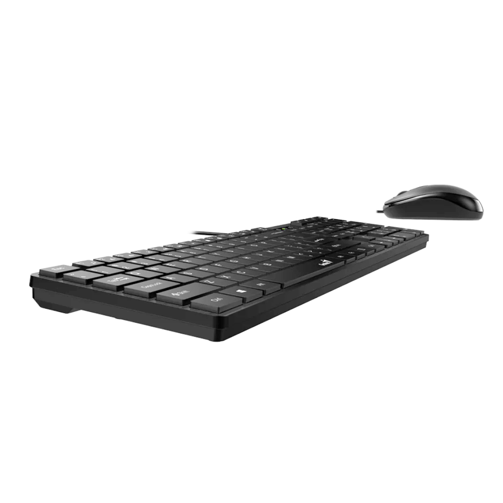 Additional Image for Combo Teclado GENIUS + Mouse SlimStar C126 Alambrico USB COLOR Negro