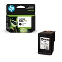 Cartucho Original de Tinta Hp 667xl Alto Rendimiento Negro, 480 Páginas, 8.5 ml