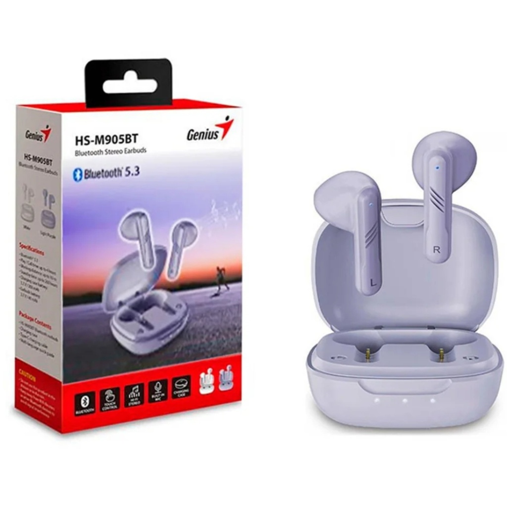 Audifonos GENIUS Bluetooth HS-M905BT Purpura